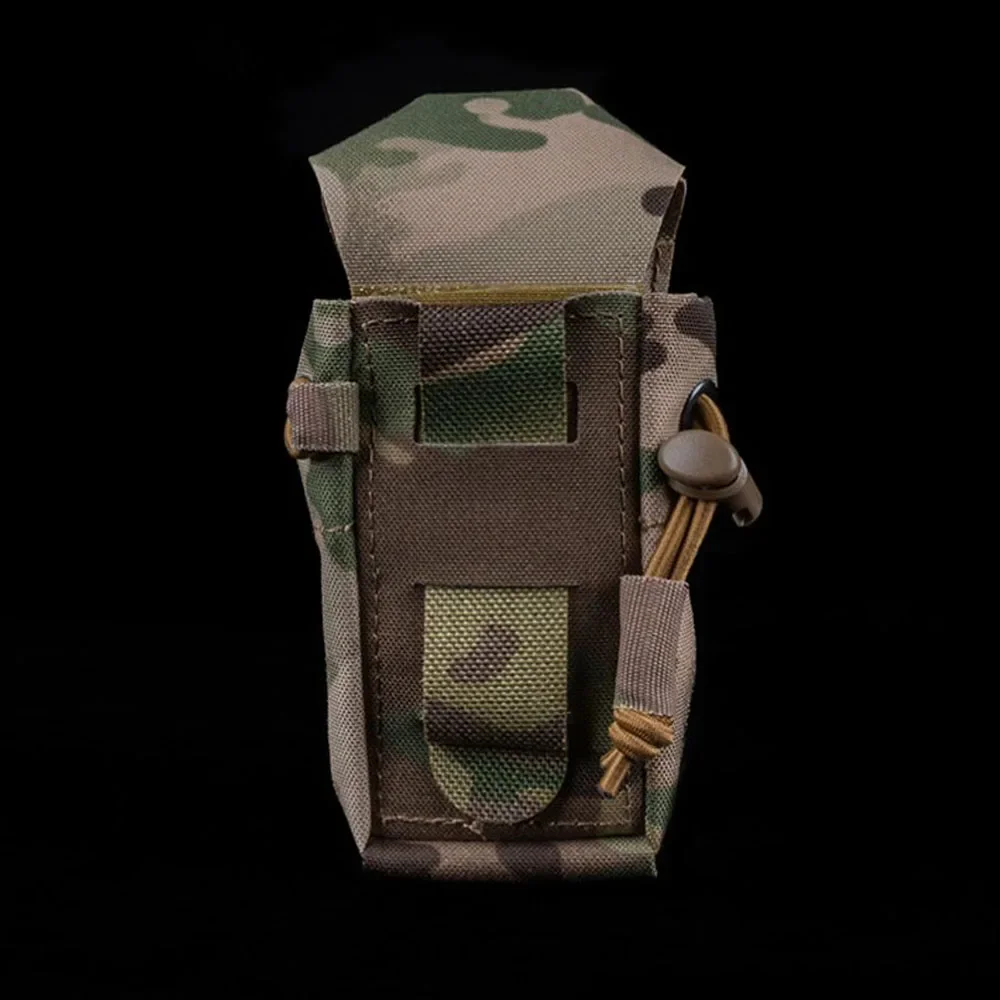 Banger táctico de bolsillo estilo Ferro, multifunción, para juegos de guerra Airsoft, bolsa para munición, solapa de retención ajustable, cinturón MOLLE - imagen 4