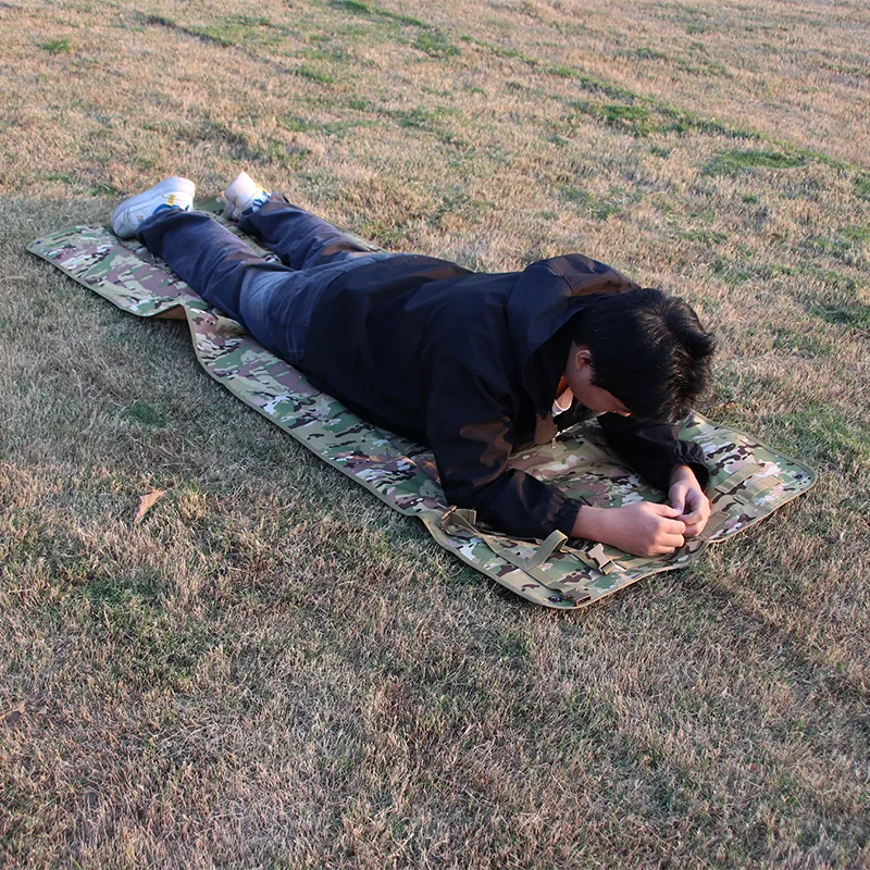 Estera de tiro táctica al aire libre, estera de Camping para entrenamiento en el desierto, impermeable y a prueba de humedad, plegable, fácil de llevar