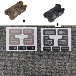 Pegatinas decorativas tácticas NGAL-L3/PEQ-15 pegatina indicadora láser