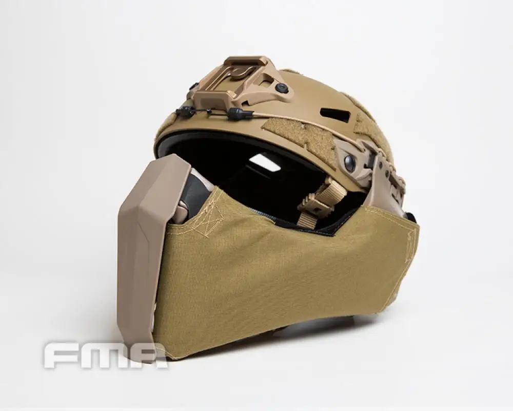 FMA-mascarilla Airsoft para casco rápido, protector de cabeza desmontable para casco táctico, rápido, alta calidad - imagen 5