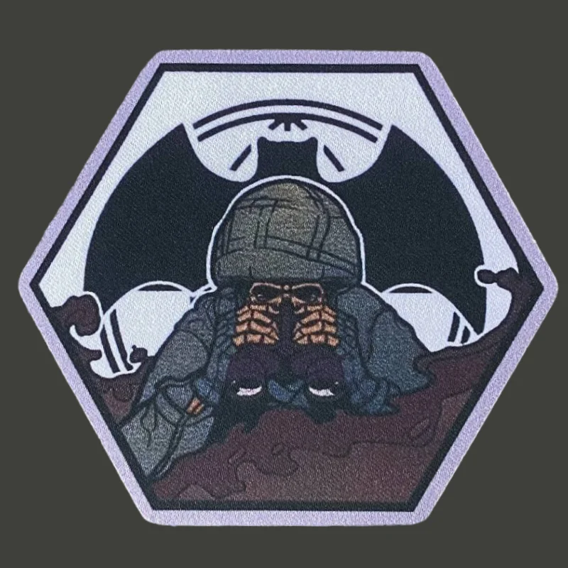 Parche "intelligence militar", insignia de moral táctica, mochila con gancho y bucle estampado, accesorio decorativo para ropa, brazalete adhesivo - imagen 2