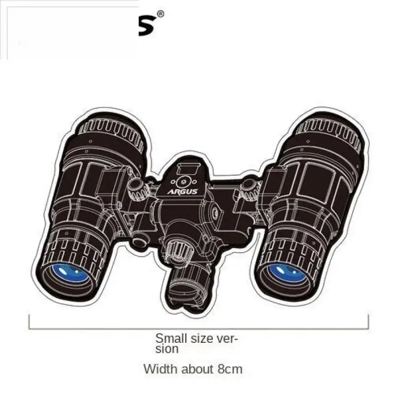 Equipo de caza, gafas de visión nocturna, pegatinas NVG para Bnvd1431 Pvs31 Pvs14 Gpnvg18/brazalete de PVC para chica de visión nocturna - imagen 4