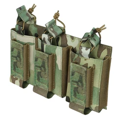 Bolsa táctica MOLLE magnética nylon camuflaje para teléfono revistas