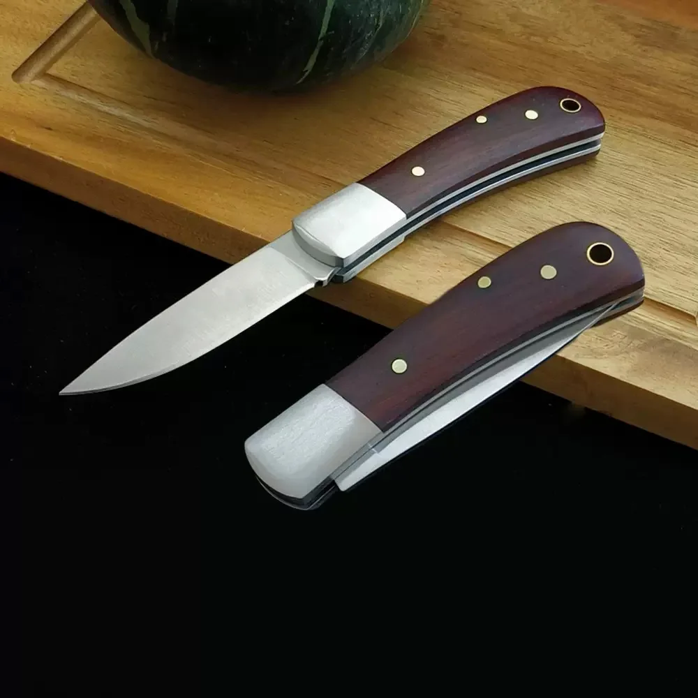 Pelador portátil plegable de madera para frutas y verduras exteriores - imagen 3
