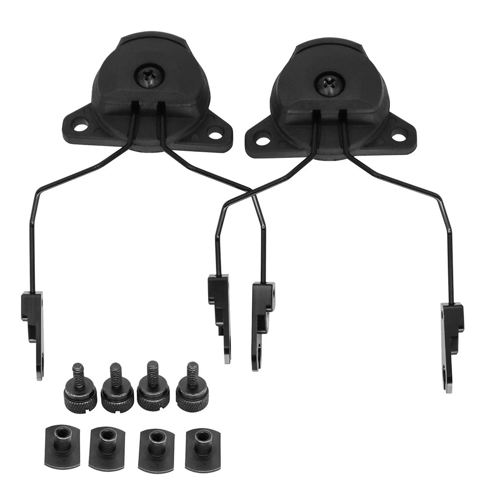 Orejera electrónica militar Airsoft, adaptador de soporte de auriculares para MSA SORIDN, auriculares tácticos para equipo Wendy EXFIL Serie casco Ra - imagen 3