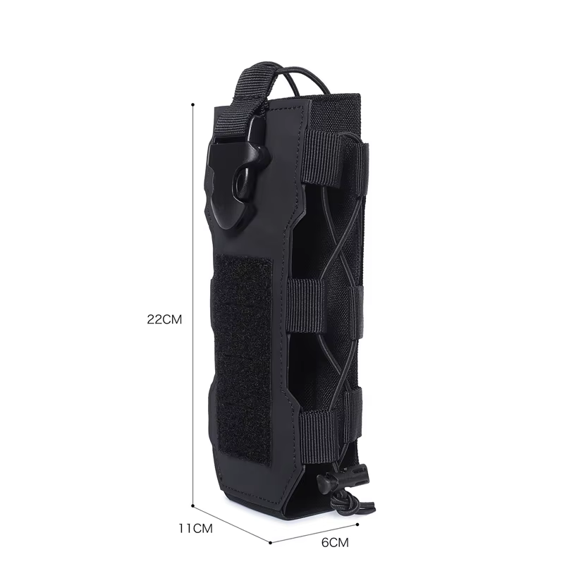 Funda táctica MOLLE para cantimplora o walkie-talkie - imagen 2