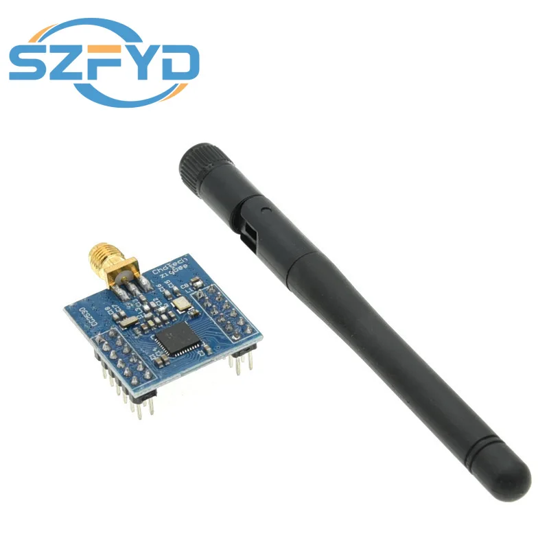 CC2530 para módulo Zigbee UART Placa de desarrollo de placa central inalámbrica CC2530F256 módulo inalámbrico de puerto serie 2,4 GHz - imagen 4