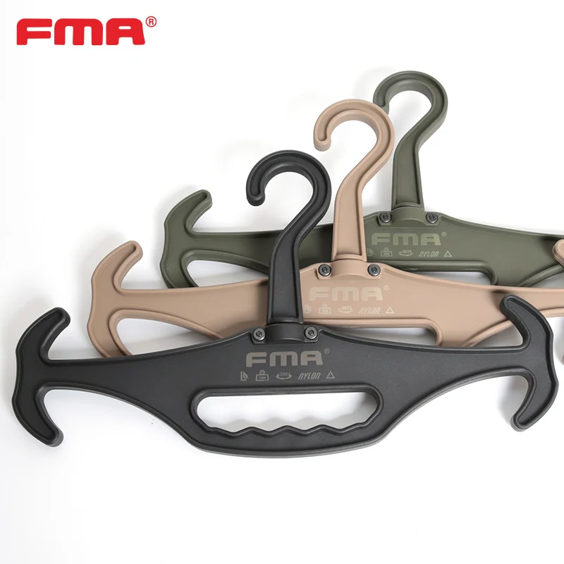 Colgador de chaleco táctico de alta resistencia, chaleco de armadura antideslizante multifuncional, organizador de ropa, perchas portátiles para acampar GEN1 2 3 - imagen 5