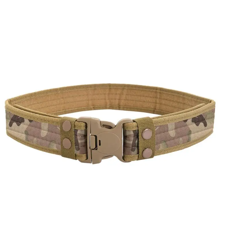Cinturón táctico de esponja para acampar al aire libre, cinturón exterior de entrenamiento de camuflaje, senderismo - imagen 4
