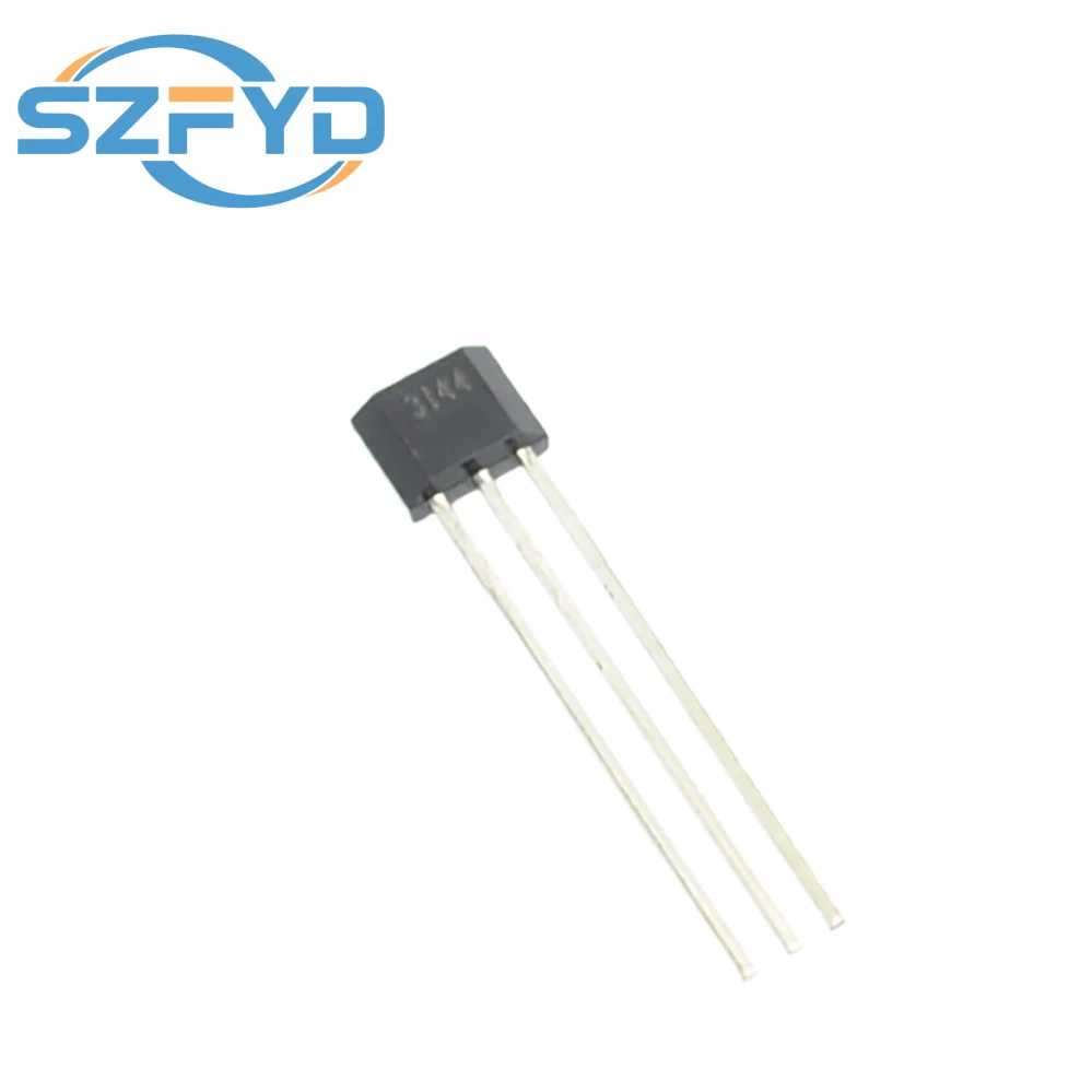 Sensor efecto Hall A3144 TO-92S – Interruptor unipolar magnético - imagen 4