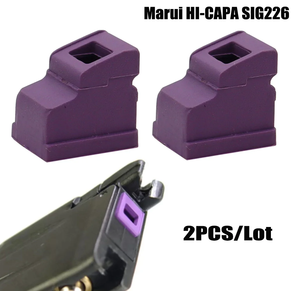 Nuevo 2 unids/lote revista reforzada de goma hermética para TOKYO MARUI GLOCK o Marui HI-CAPA SIG226 Series AIrsoft GBB - imagen 2