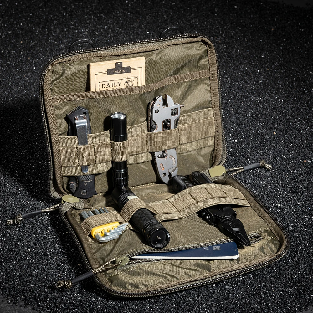 Bolsa Molle para exteriores, riñoneras tácticas, riñonera EDC, bolsa de herramientas, accesorios de equipo de caza, riñonera con cinturón