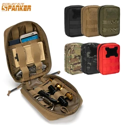 Botiquín de primeros auxilios táctico, bolsa EDC, bolsa médica portátil, bolsa de herramientas para senderismo al aire libre, riñonera, chaleco Molle, bolsas de accesorios