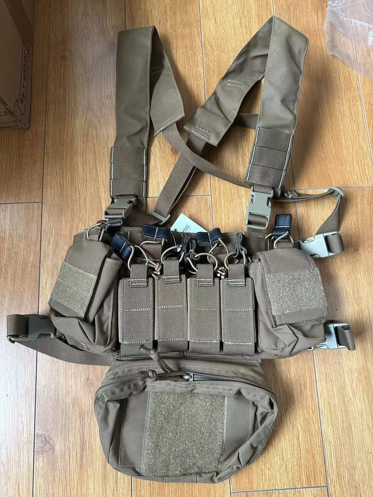 Chaleco de pecho táctico pesado, deportes al aire libre, D3CRX