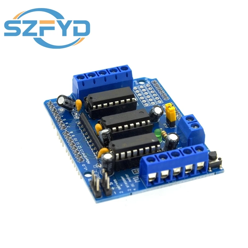 Escudo de accionamiento de Motor L293D Dual para placa de expansión de accionamiento de Motor Duemilanove - imagen 2