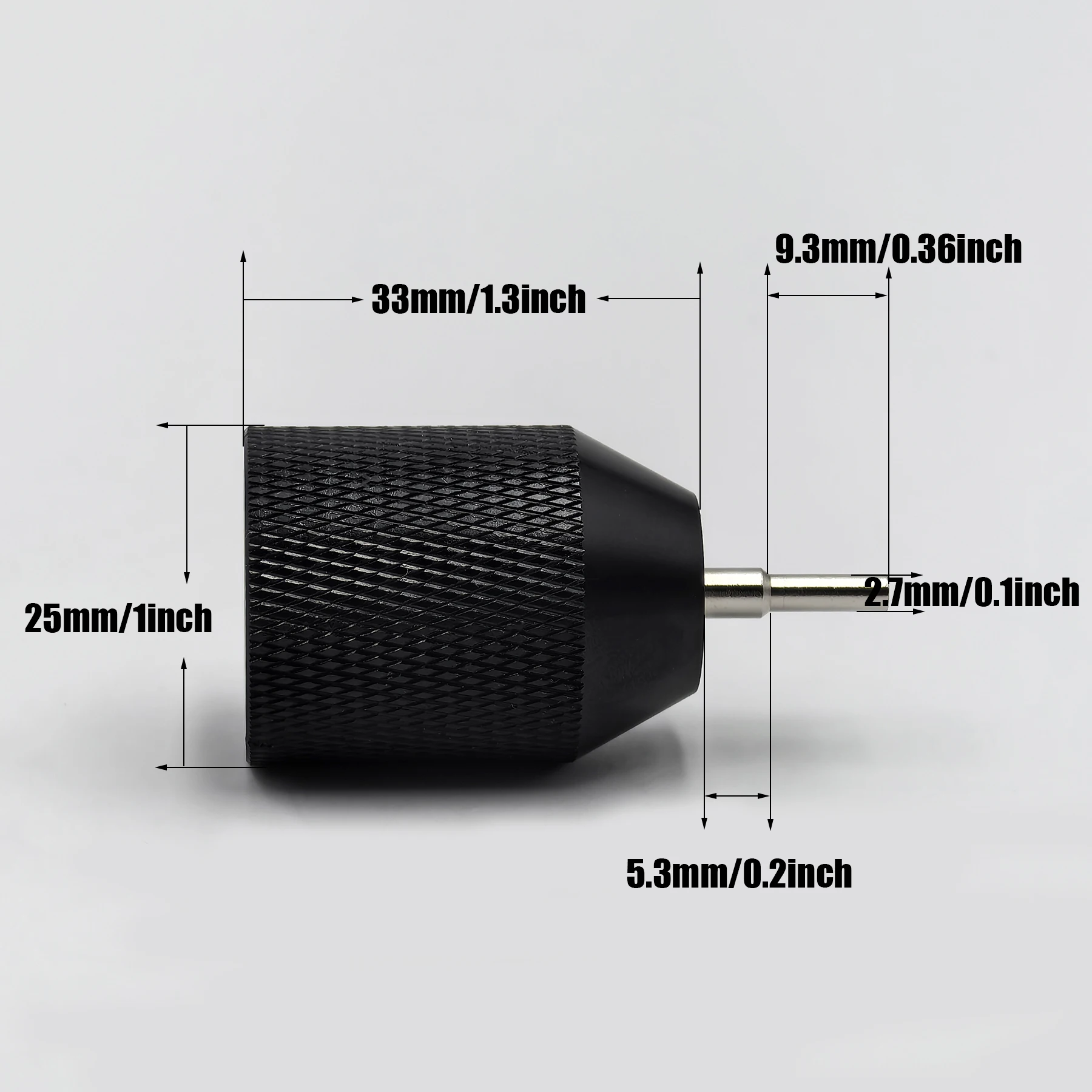 Rosca adaptadora de aguja de carga de recarga desechable de llenado de aire comprimido CO2 para G1/2-14 o TR21-14 para botellas de tanque cilíndrico - imagen 3