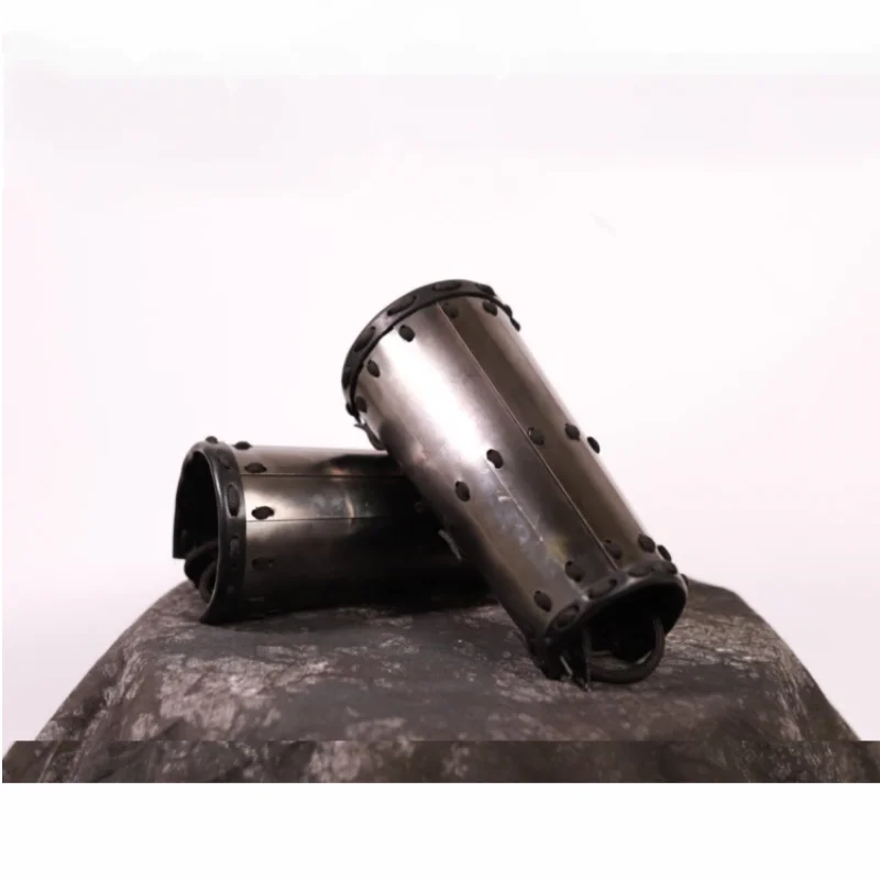 Placa de muñeca de brazo de listones de armadura china para hombres y mujeres, armadura cómoda - imagen 2