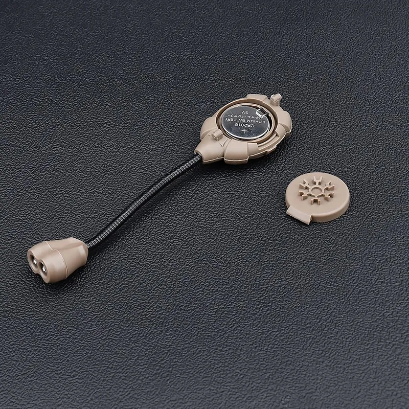 WADSN Mpls casco táctico rápido luz estroboscópica MICH MOLLE rojo verde IR lámpara de cabeza LED de caza militar linterna de seguridad de supervivencia - imagen 5