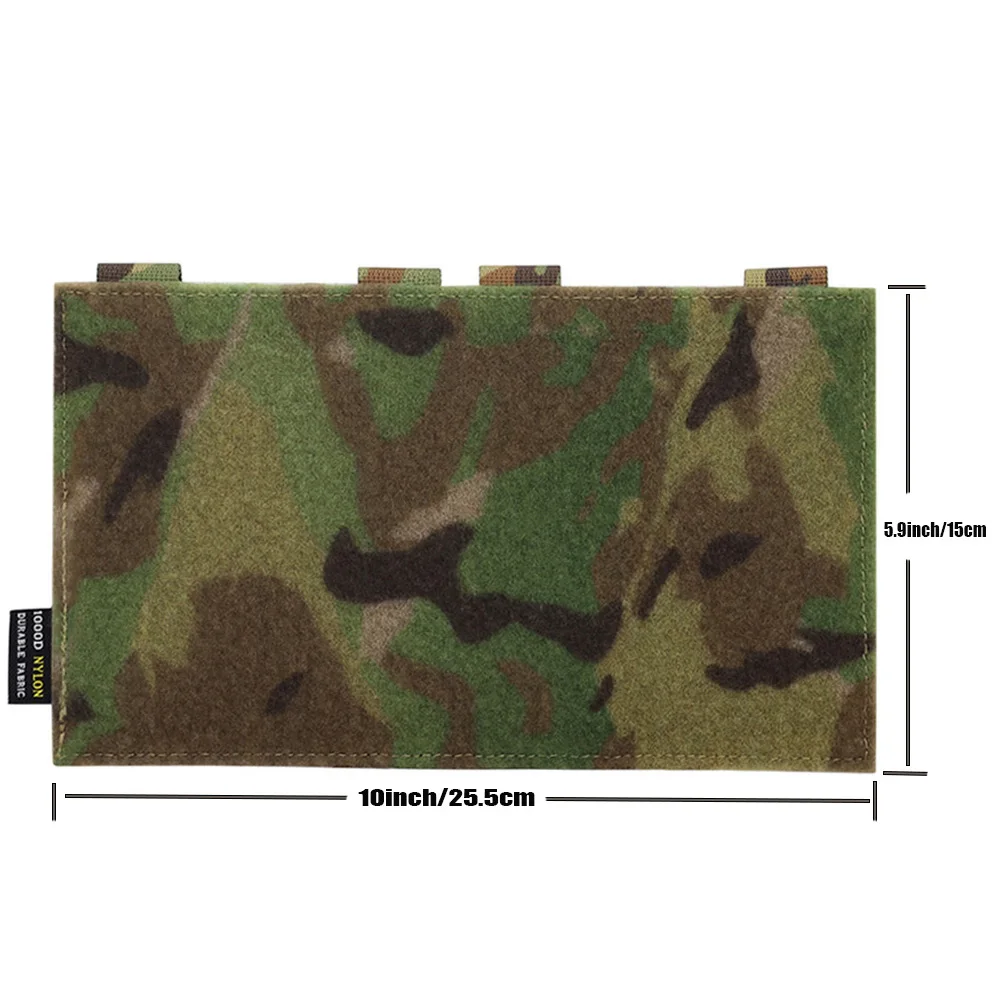 Parche de chaleco táctico, Panel adaptador Molle, convertidor de gancho y bucle, parches de insignia de placa de montaje, bolsa de herramientas EDC - imagen 4