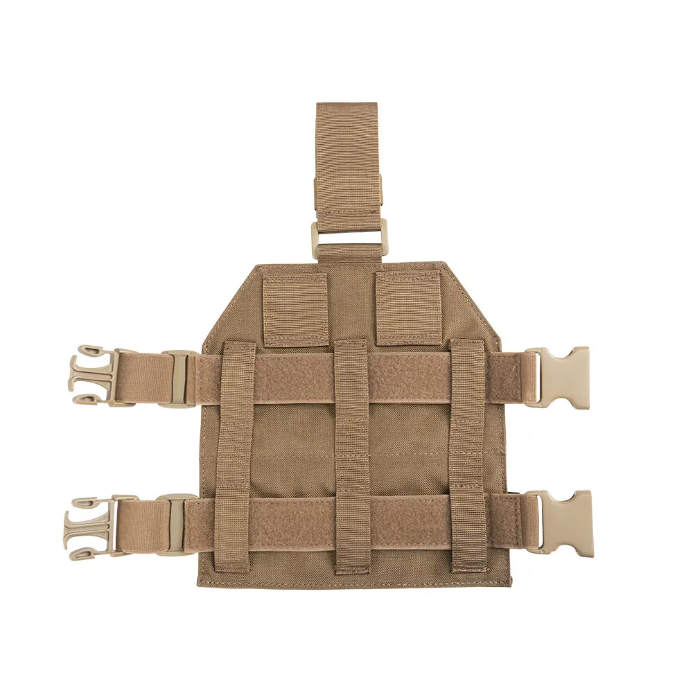 EXCELENTE ELITE SPANKER, funda táctica para pierna caída, funda para pistola MOLLE, placa colgante para piernas de caza con correas Molle ajustables - imagen 4