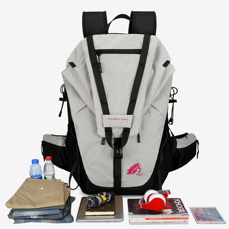 Mochila para acampar, mochila grande de almacenamiento deportivo, escalada al aire libre, senderismo, bolso de hombro para hombres, viaje, senderismo, montañismo - imagen 3