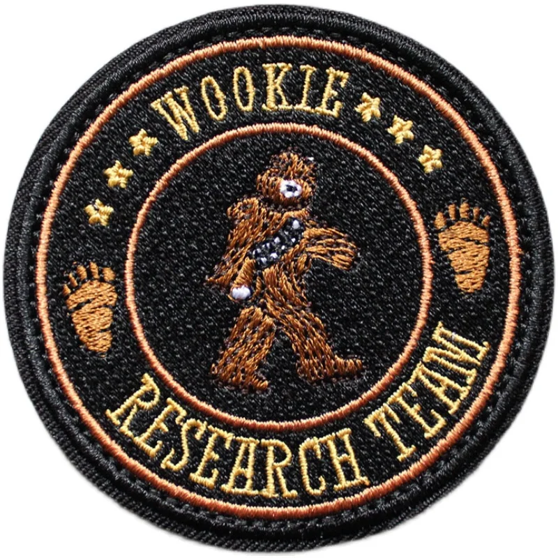 Parche de gancho bordado Chewbacca Wookie para mochila táctica - imagen 5