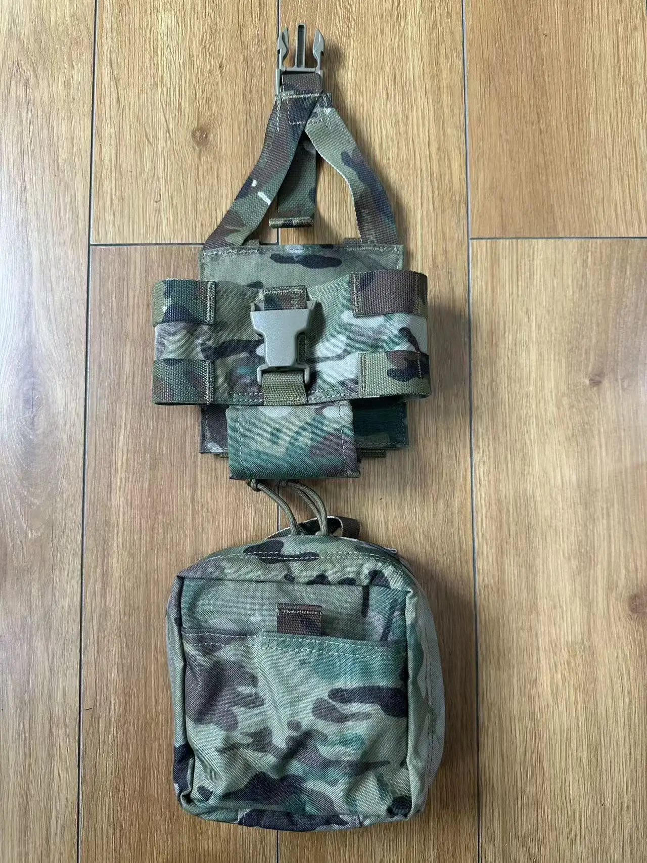 Kit médico táctico desmontable MOLLE para actividades al aire libre