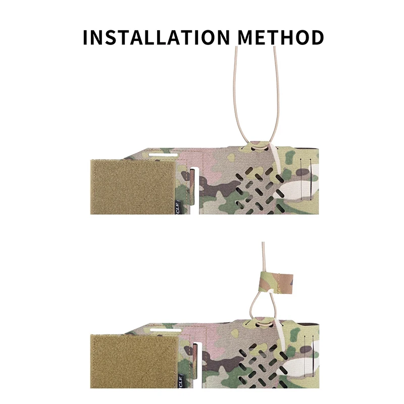 Accesorios tácticos Molle Airsoft, ala expansora de estilo SS Mk2 (1 unidad) para equipo de juego de guerra MK5/LV119, caza al aire libre - imagen 3