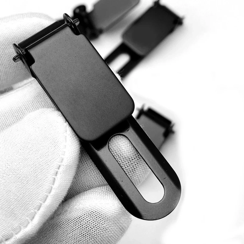 Clip de cintura Universal para cuchillo, abrazadera de cinturón de acero inoxidable, accesorios de caza, 1 unidad - imagen 4