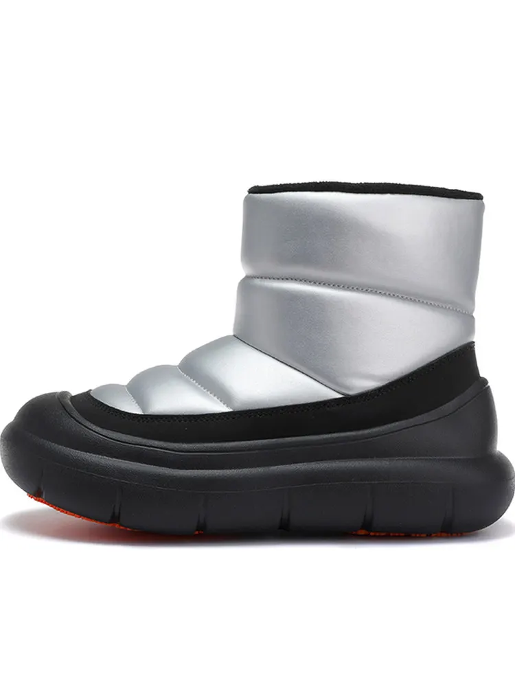 SALAMAN Botas de nieve impermeables antideslizantes terciopelo mujer - imagen 3