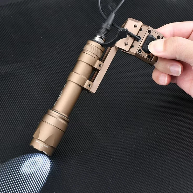 Linterna táctica Wadsn M300A M600C SF M600C M300A, montaje de unidad de alta lúmenes de Metal, Base HotBotton compatible con riel de 20MM, accesorio Airsoft - imagen 3