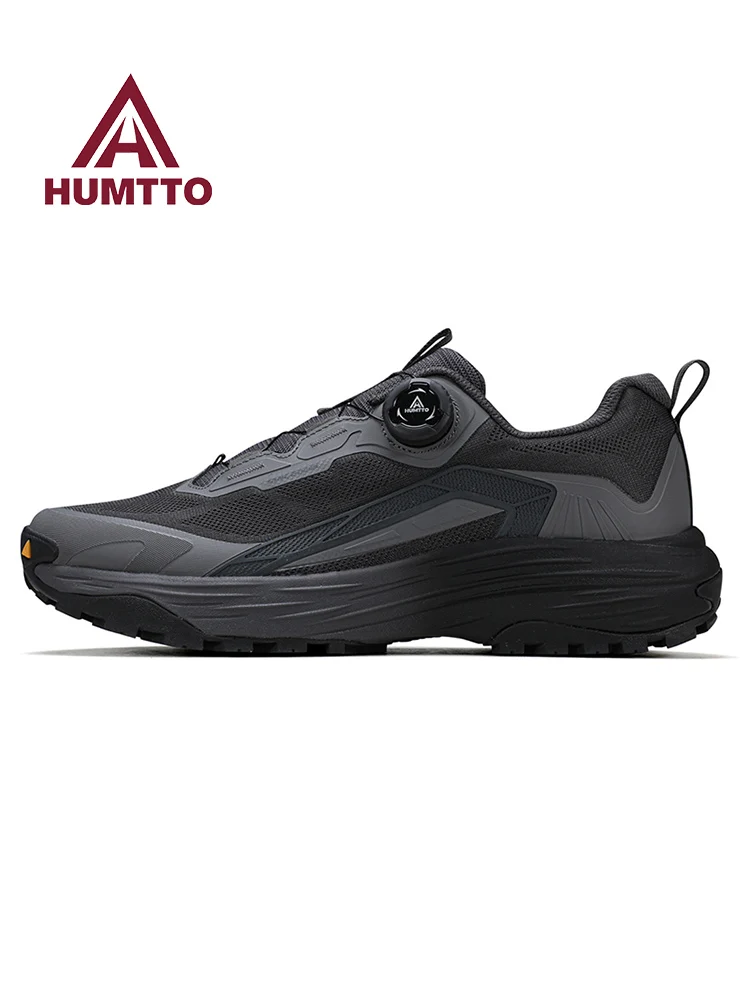 HUMTTO, zapatos de senderismo para hombre, superficie de malla transpirable, zapatos deportivos ligeros para correr al aire libre, zapatillas de deporte para mujer, zapatos de trekking al tobillo - imagen 2