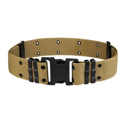 Cinturón táctico militar Airsoft – Ajustable y duradero para outdoor