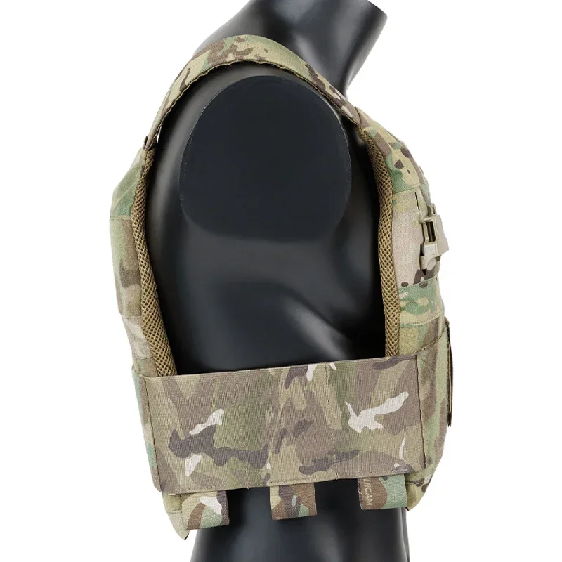 Chaleco táctico de baja visibilidad para Airsoft, portador de placa ligero FCSK2.0, chaleco elástico de liberación rápida - imagen 5