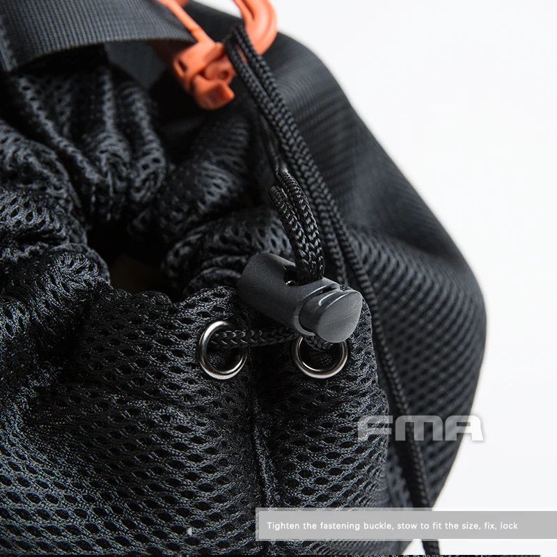 Ventilador militar para casco táctico al aire libre, bolsa de almacenamiento de gran capacidad, cubierta protectora FMA - imagen 5