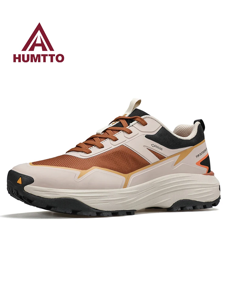 Humtto 2025 zapatos de senderismo para hombre, zapatos de trekking antideslizantes para exteriores, zapatillas deportivas transpirables todoterreno para mujer, zapatillas deportivas informales para caminar y viajar - imagen 5