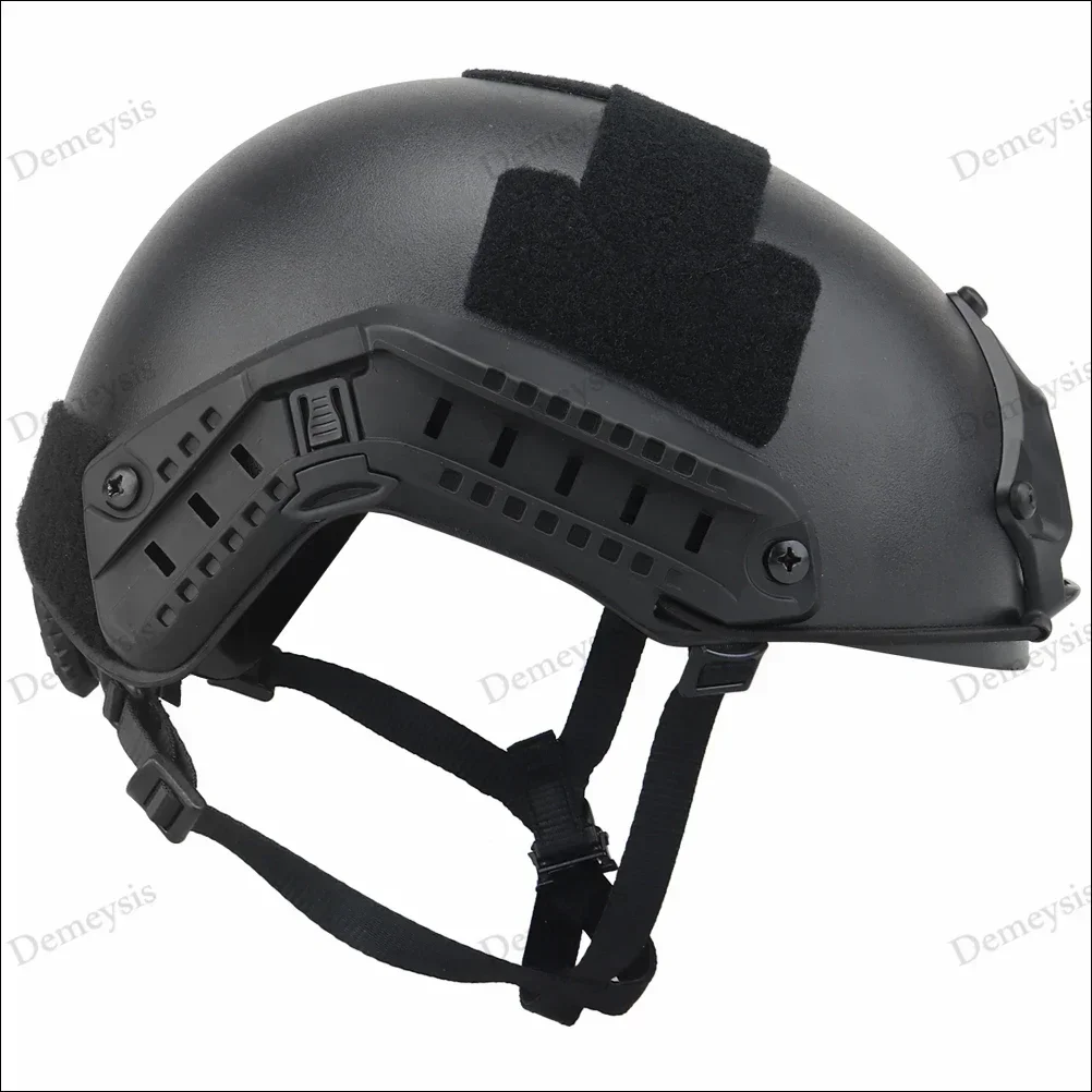 Casco táctico FAST MH tipo Airsoft Paintball cabeza equipo de protección deporte al aire libre Cs juego combate camuflaje cascos - imagen 4