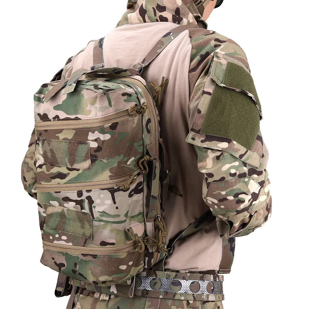 Bolsa táctica Delta, mochila médica de asalto compacta para ir al trabajo, bolsillo de primeros auxilios para exteriores, bolsa portátil IFAK GP, estilo SS de caza - imagen 2