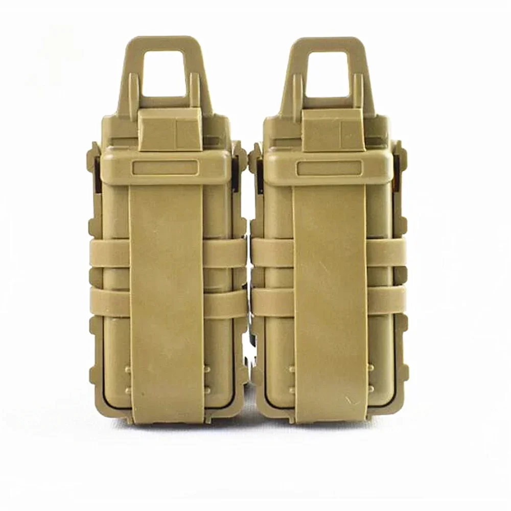 2 unids/set bolsa para revistas soporte magnético táctico accesorio para chaleco funda oculta para cinturón equipo de caza utilitario - imagen 3