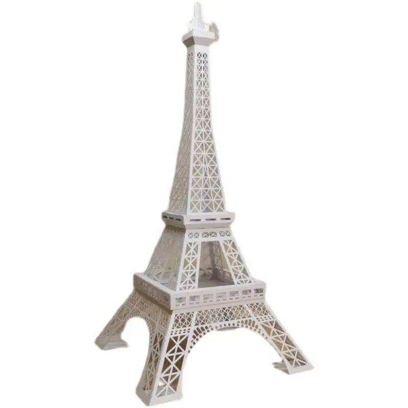 Modelo de la Torre Eiffel de ensamblaje estereoscópico 3D - Paquete de materiales semiacabados de arte en papel hecho a mano - imagen 2