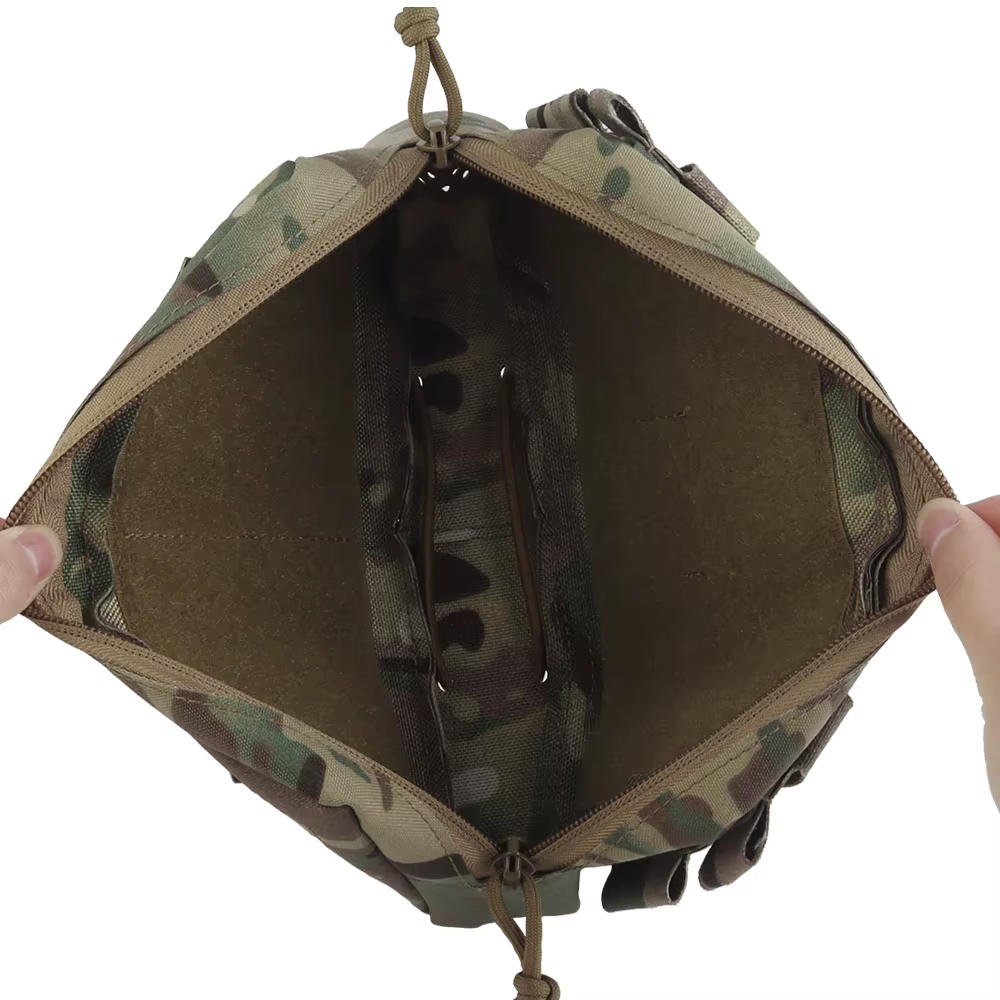 OPHIDIANTAC Riñonera táctica MOLLE con bolsa de caza y clip