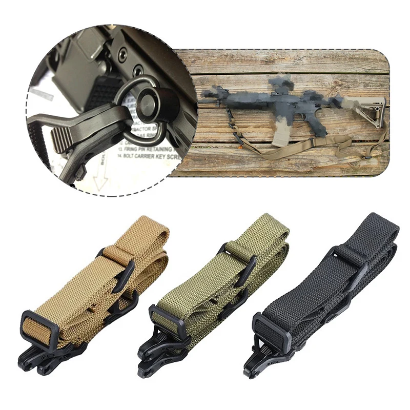 Eslinga MS3, eslinga de nailon multifuncional ajustable: eslinga de alta calidad para acampar y viajar - imagen 2