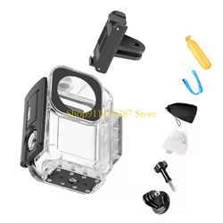 Protectores cámara J1HC con carcasa antiarañazos transmisión luz 99.6% para deportes Action5PRO/4/3 y exploración