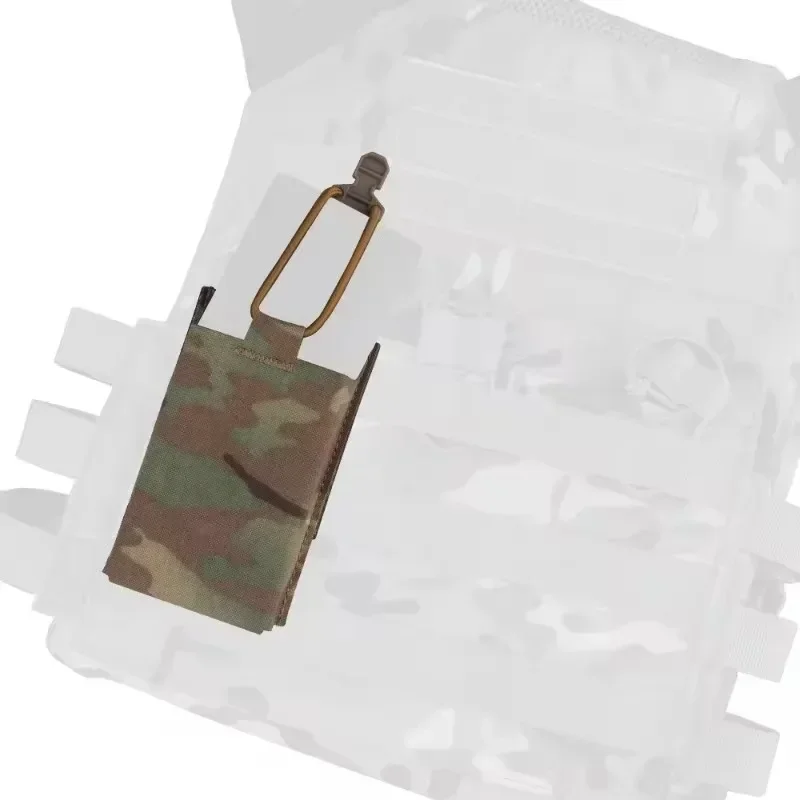 ERQYGRA-bolsa táctica para una sola revista, riñonera para caza, sistema Molle de juego de guerra, funda para Paintball CS, equipo deportivo - imagen 4