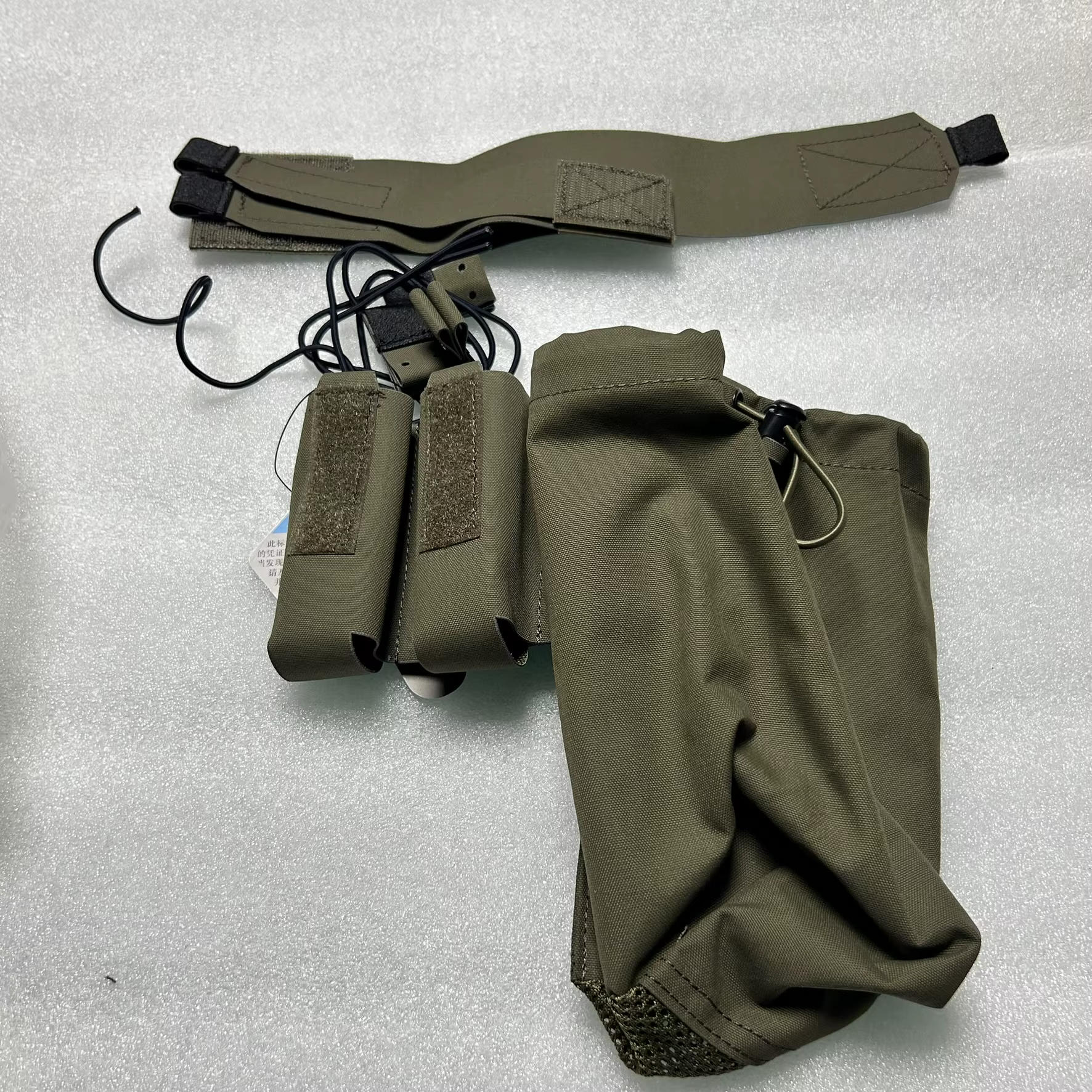 Portacargadores táctico doble 9mm/5.56 – Montaje en cinturón con velcro