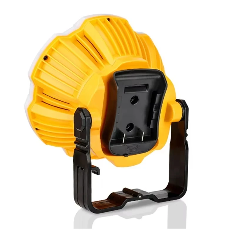 Luz de trabajo LED de 24W para Makita/Bosch/Dewalt/Milwaukee/Artesan/Black & Decker, linterna inalámbrica con batería de litio de 14,4 V-20V, 2400 lúmenes - imagen 2