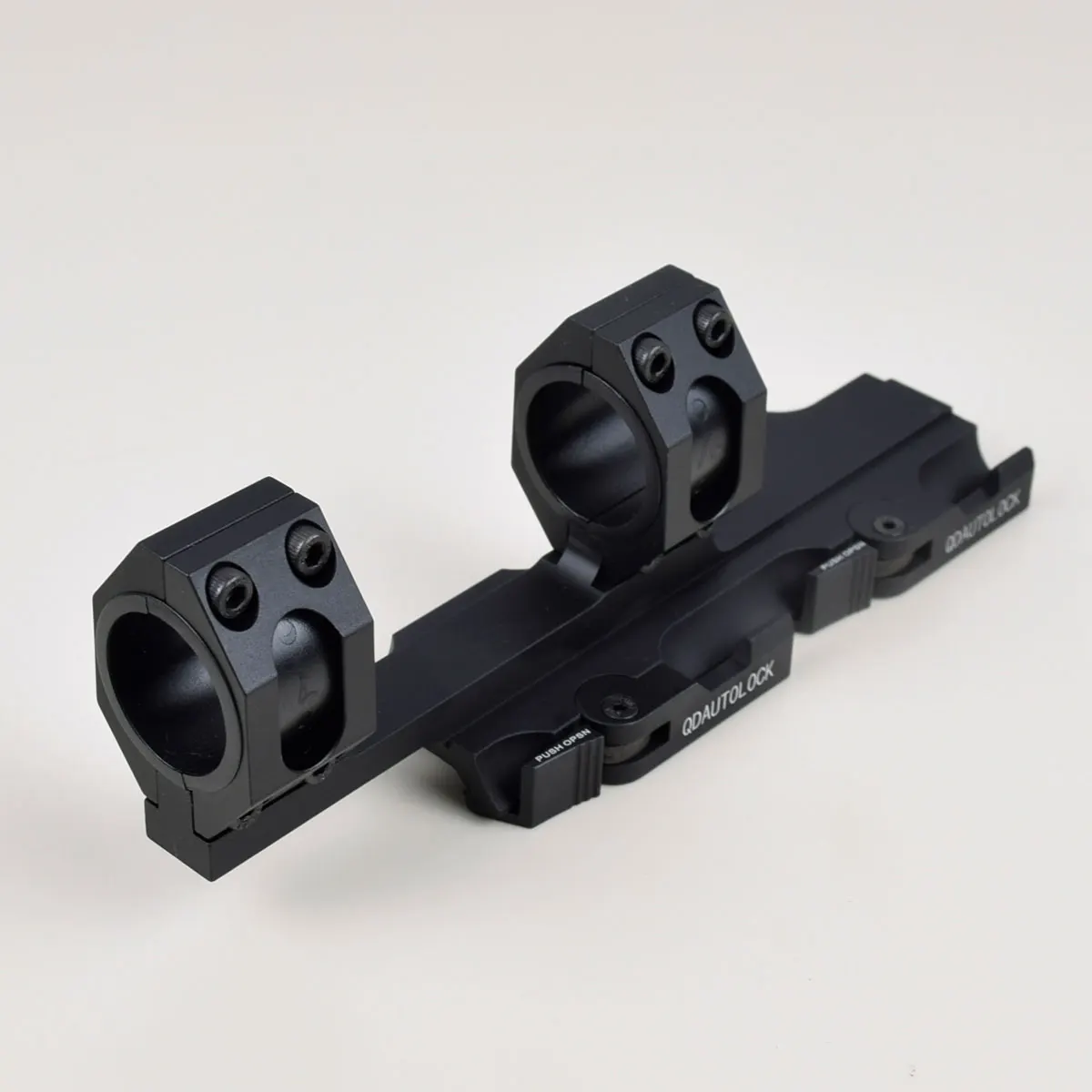 Soporte para mira de Rifle táctico, 25,4mm, 30mm, pistola Airsoft, 20mm, rieles, monturas, Airguns, anillos dobles, M4, AR15, caza, autobloqueo QD - imagen 3