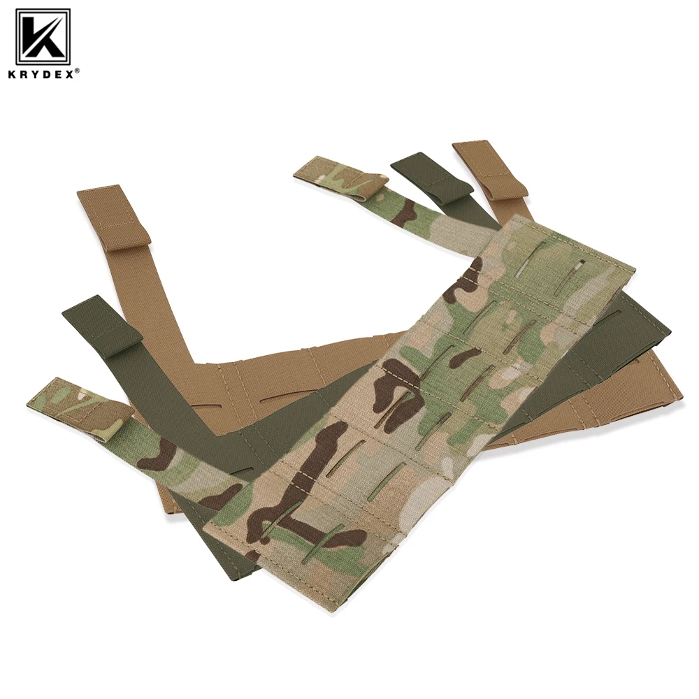 KRYDEX-plataforma de pecho táctica, Panel MOLLE, soporte frontal para pecho, puente, plataforma de montaje para teléfono para D3CR MK3 MK4 UW SOP, accesorios