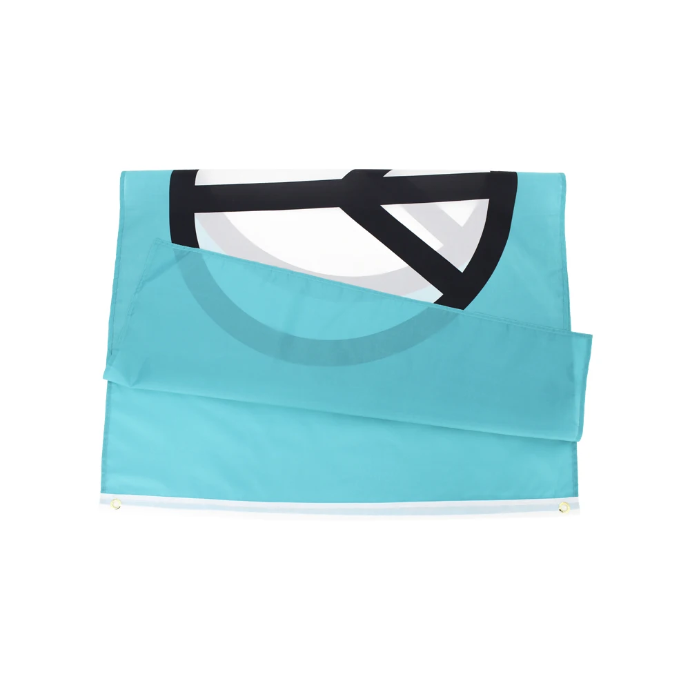 Tapiz de pancarta con bandera con símbolo de paz de 90x150 cm - imagen 2