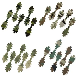 Tiras de camuflaje 3D para chaleco táctico Airsoft